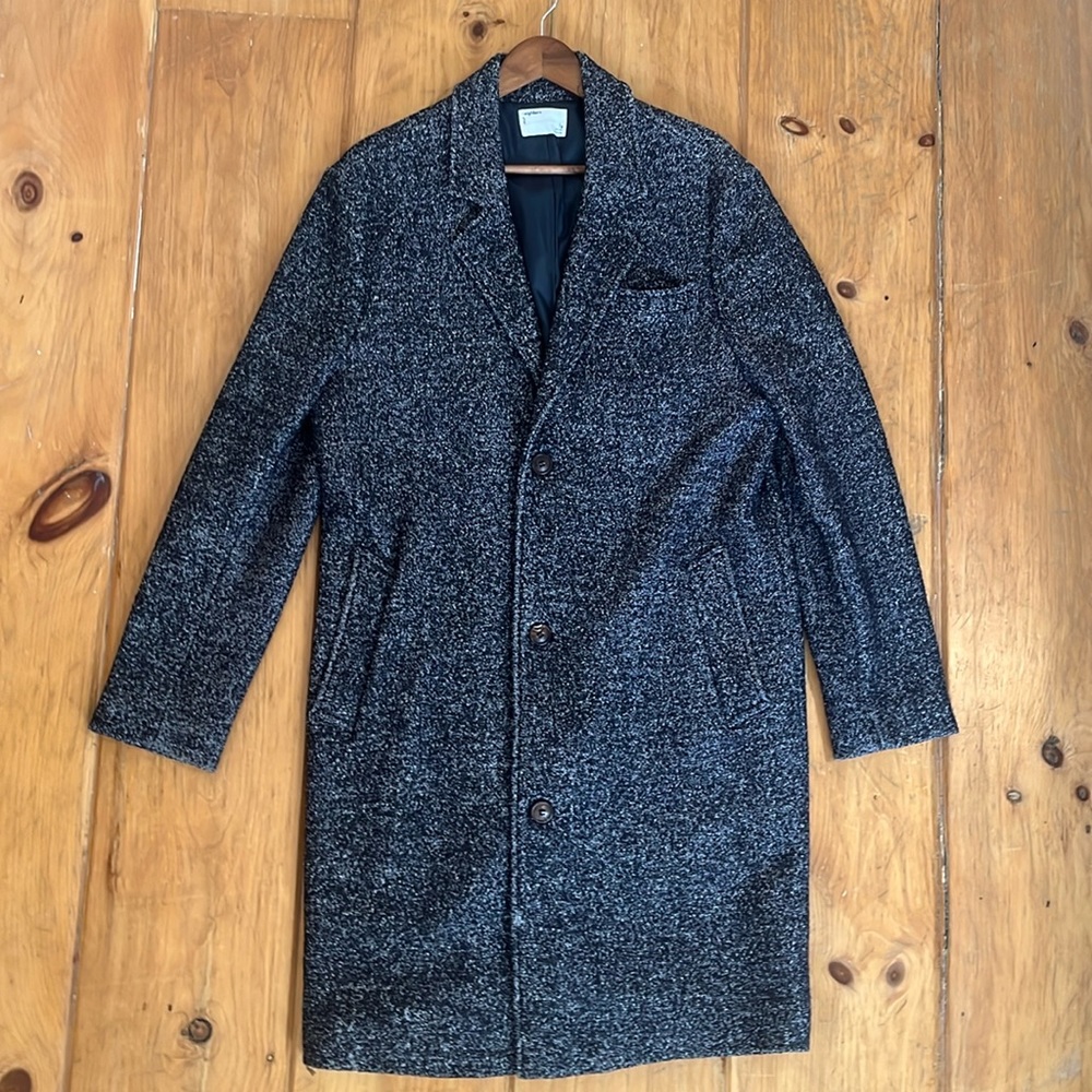 Urban Outfitters (Your Neighbors) Long Pea Coat Slim Fit